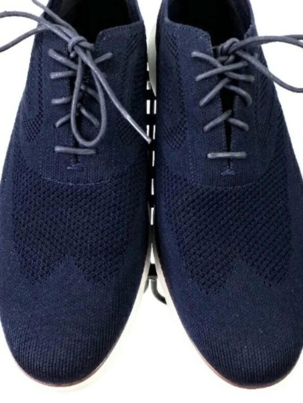 Cole Haan 3.Zerogrand Oxfords C29294 Mens Blue Stitchlite Wingtip 13M EUC
